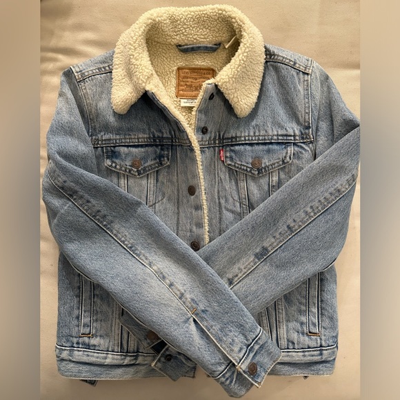 Levi's Jackets & Blazers - Levi’s Original Sherpa Trucker Jean Jacket